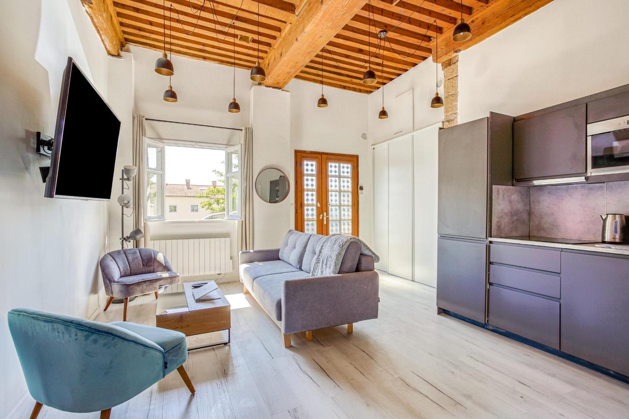 Charming 6-Person Apartment Terreaux & Croix Rousse Area 리옹 외부 사진